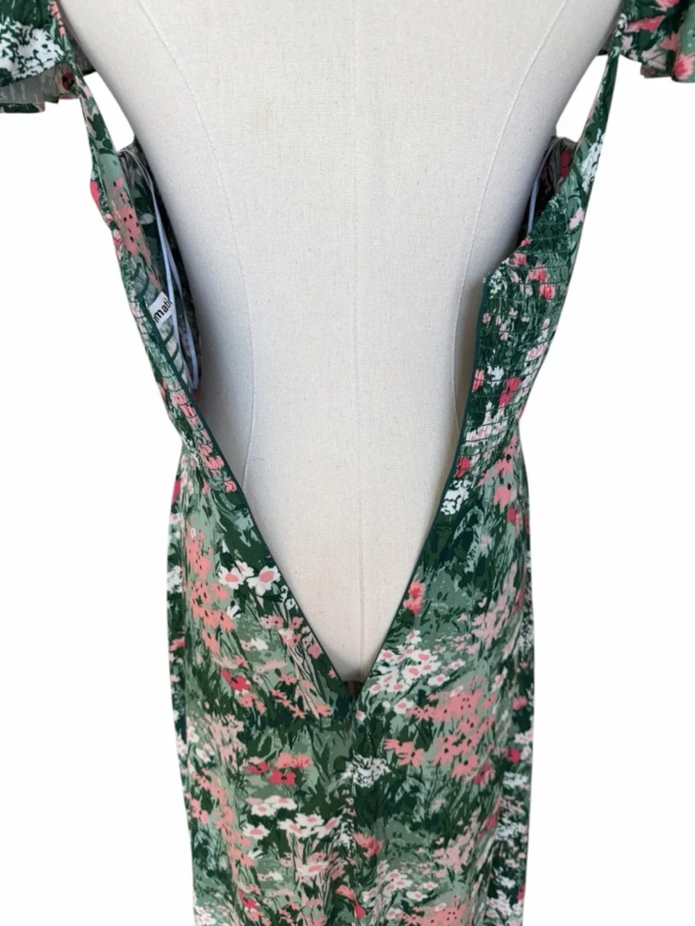 NEW Reformation Baxley Midi Dress in Bohemia Floral Sz 2 - Picture 9 of 13